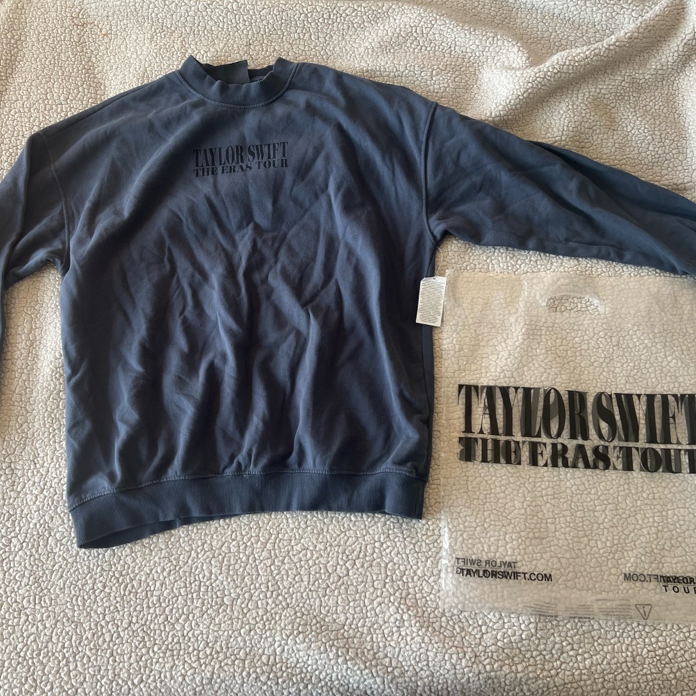 *Authentic* Taylor Swift Eras Tour Blue Crewneck Hoodie